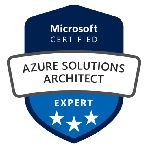 Microsoft Certified Azure Solutions Architect Badge