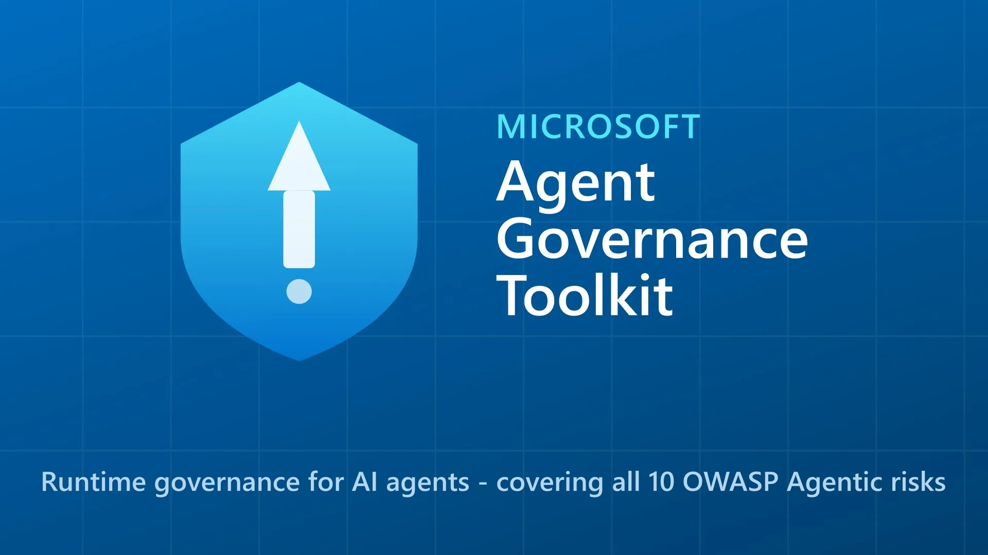 agent governance toolkit