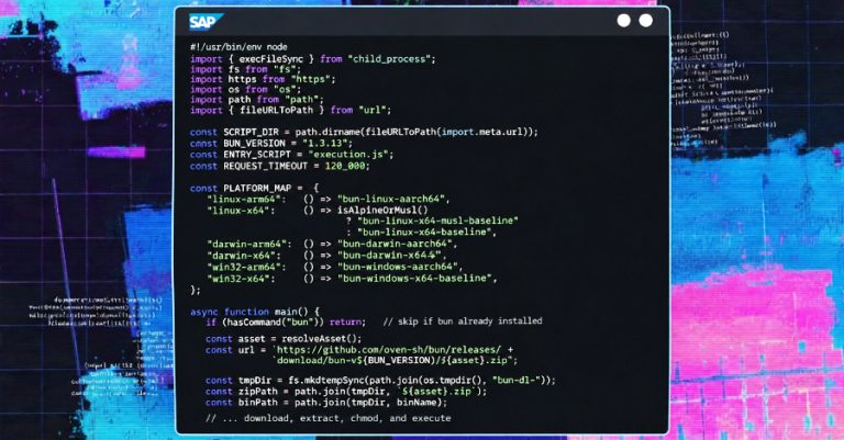 sap npm hacks