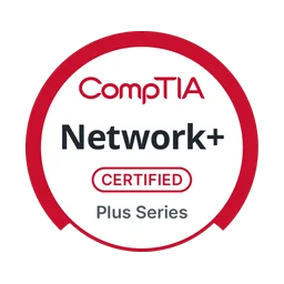 CompTIA Network+ certification badge