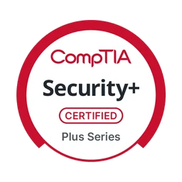 CompTIA Security+ certification badge