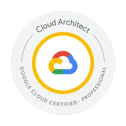 Google Cloud Professional Cloud Architect certification badge